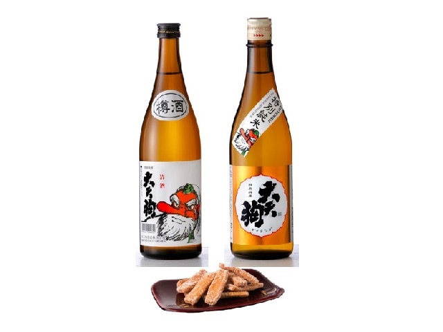 大天狗たる酒・特別純米酒　各720ml　(酒粕かりんとう付き)