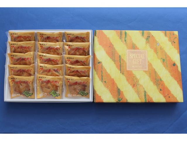 青森県産林檎入りクリームチーズパイ15個入