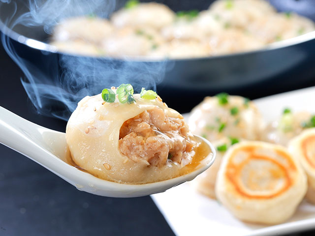 長崎焼小龍包3種（各10個）セット　(蓮華2個付き)