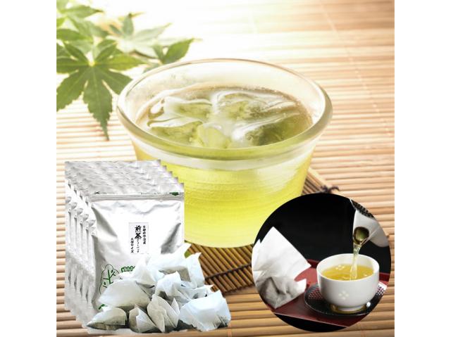 煎茶　ティーバッグ　10g×160包　(10g×32包×5セット)　　宇治産　1包で約1.5L　HOTでもコールドでも