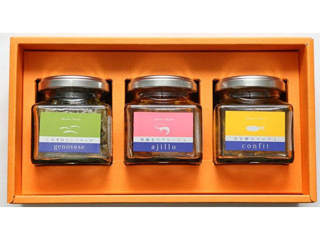 海の恵みオイル漬け(多具里プレミアム静岡3本セット)