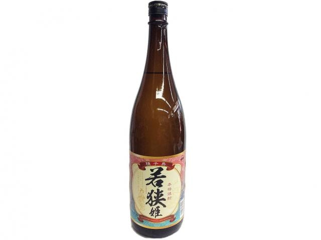 種子島産の芋で作った焼酎(若狭姫　1800ml)