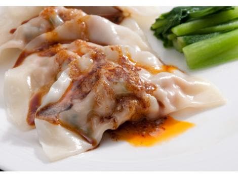 本格派!中国料理 樓蘭香廚 四川水餃子 24個(12個×2パック)(特製胡麻甘醤油ダレ+ラー油付き)