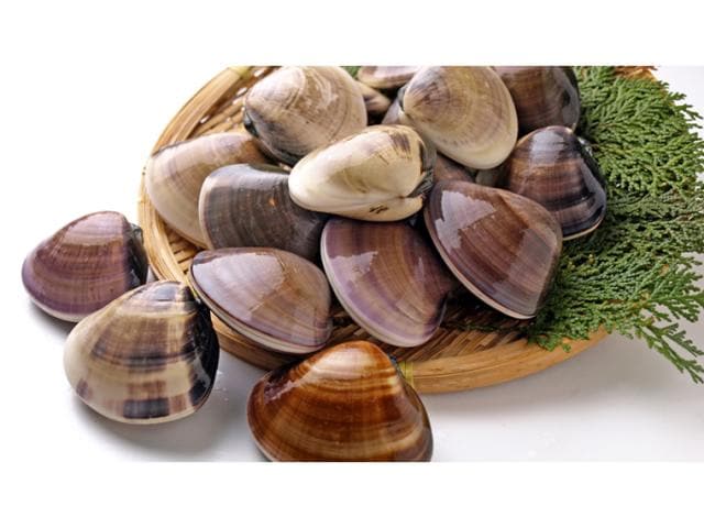 千葉県九十九里浜水揚げ　 冷凍ボイルハマグリ (1kg入り×2)