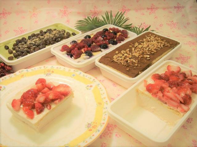 美ジェラートギフト(ティラミス・ベリーベリータルト・ミルフィーユ・抹茶あずき 各500ml)