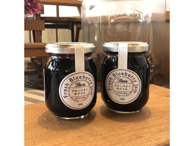 千葉県産　フレキシーの手作りジャム　ブルーベリー(160g×2個)