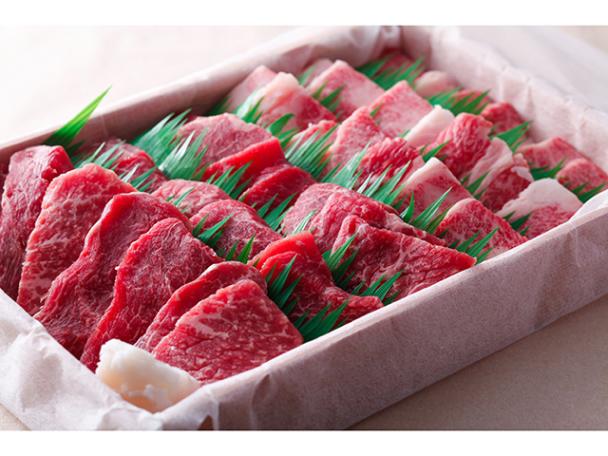 熟成黒毛和牛　焼肉用　バラ・モモ　各350g