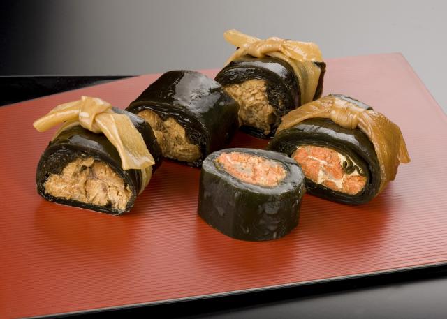 万葉味紀行　昆布巻　170g×3本(鰤/鰊/鮭　各1本)