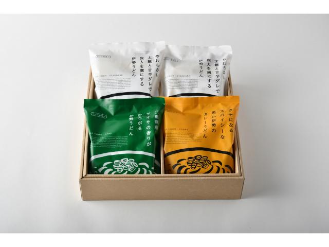 伊勢うどん詰め合わせ8食入り(スタンダード・あおさ風味・カレー)