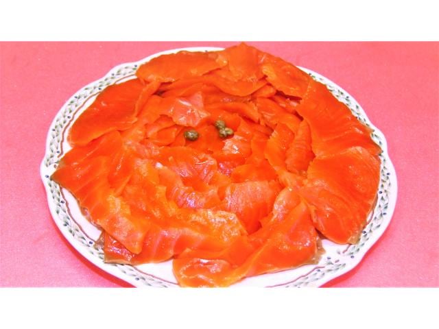 スモークワインサーモン500g センターカット