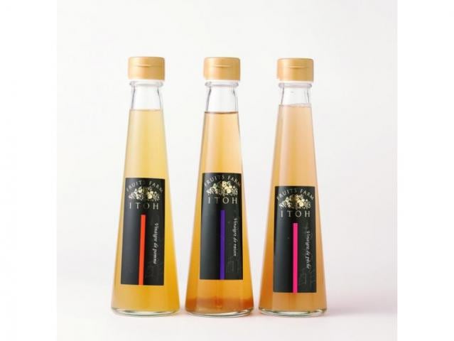 フルーツビネガーギフト3本