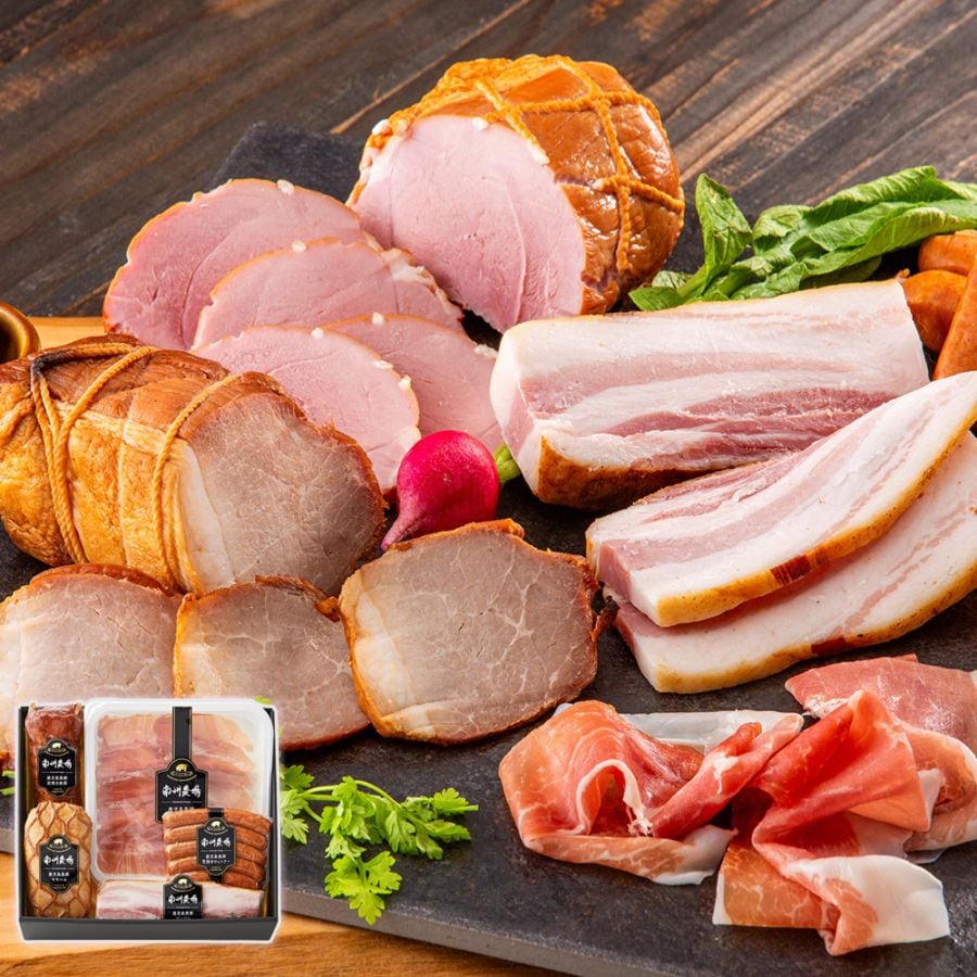 南州農場　鹿児島黒豚　ギフト5点セット　NN-3339