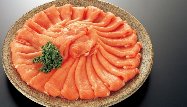 山形県産　豚ロース　しゃぶしゃぶ用　600g