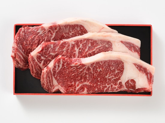 あがの姫牛　牛ロースステーキ(200gx3枚)