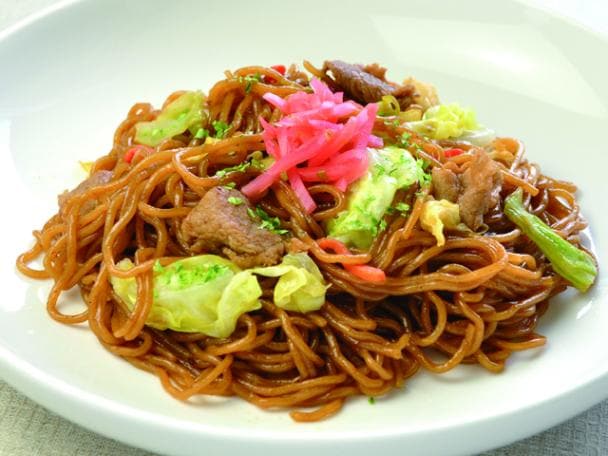 焼そば革命6食セット(レンジで5分!豚肉・キャベツ・にんじん入)