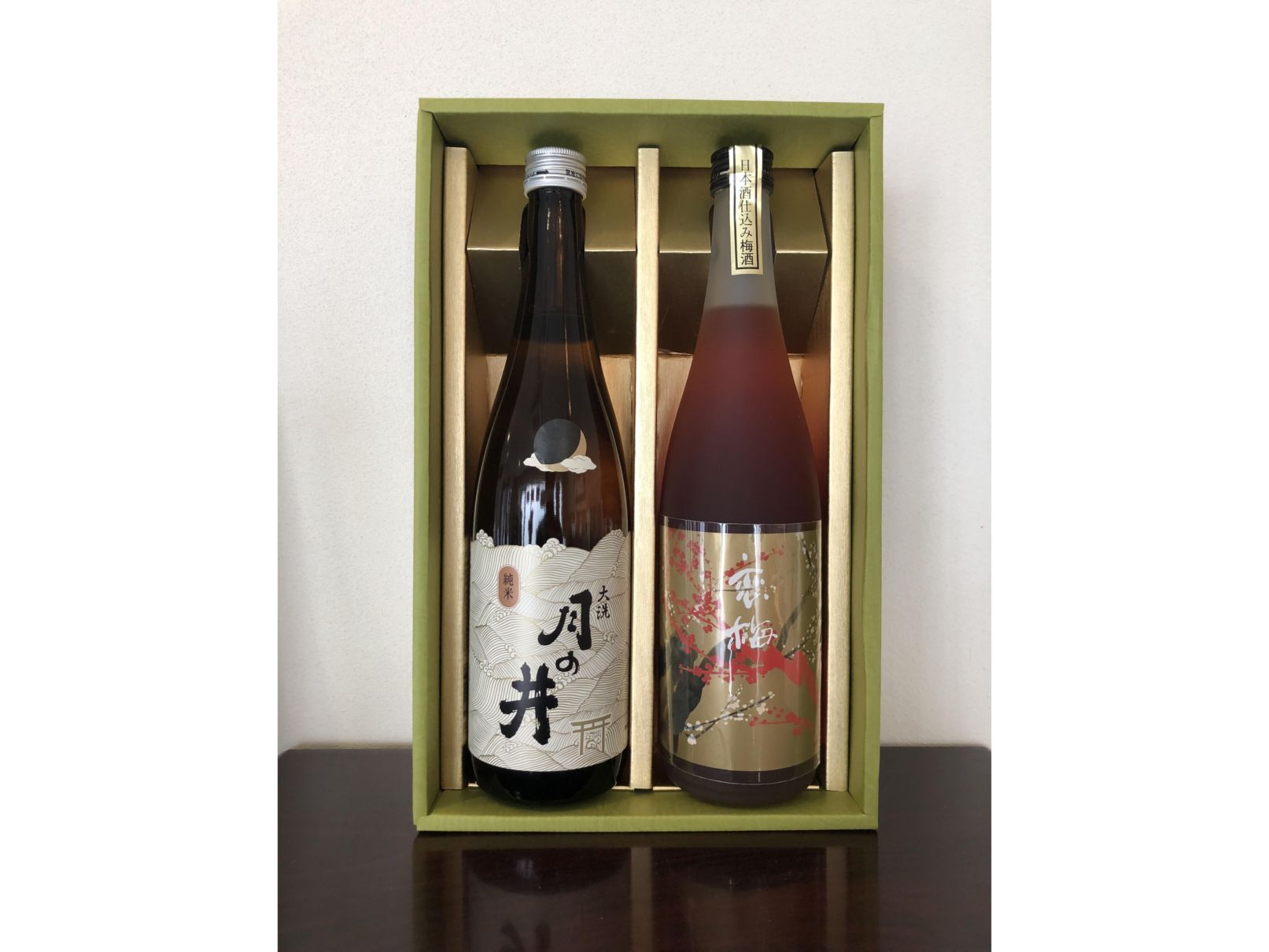 月の井　純米酒・梅酒　720ml　2本セット
