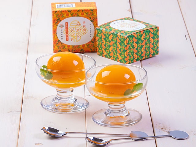 濃厚有田みかん100%ストレート果汁使用　果樹園のみかんジュレ2種9個セット