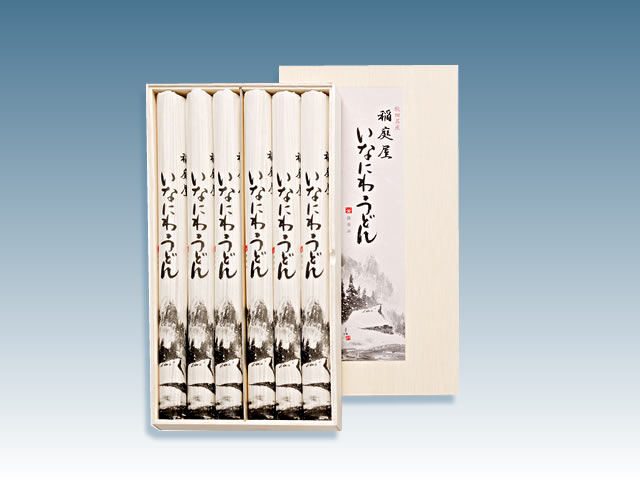 「いなにわうどん」木箱入140g×6束 T-30