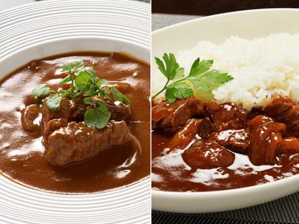 飛騨牛使用ビーフシチュー&飛騨牛使用ハヤシビーフ(8袋)