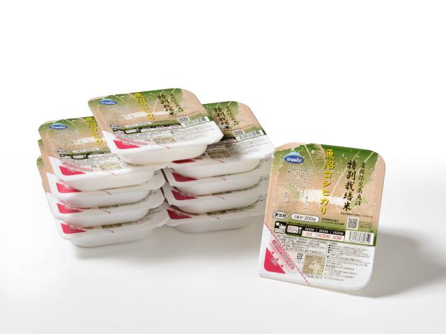 特別栽培米　魚沼コシヒカリ　ふんわりごはん　200g×24個