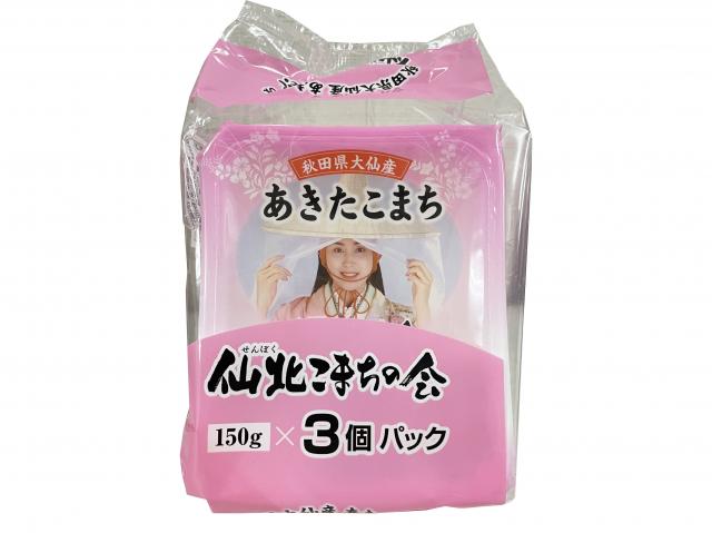 仙北こまちの会 秋田県大仙産あきたこまちパックごはん 150g×36個(3個入×12セット)