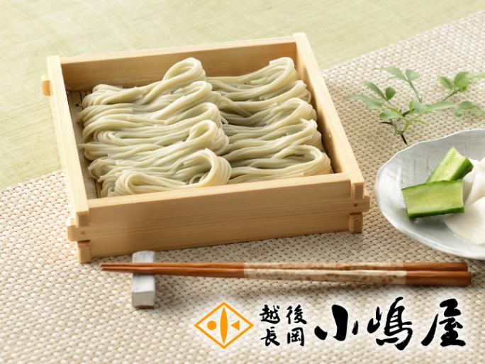 越の海藻挽きそば乾麺詰合せ(KS-6T) 2人前×6袋・麺つゆ付