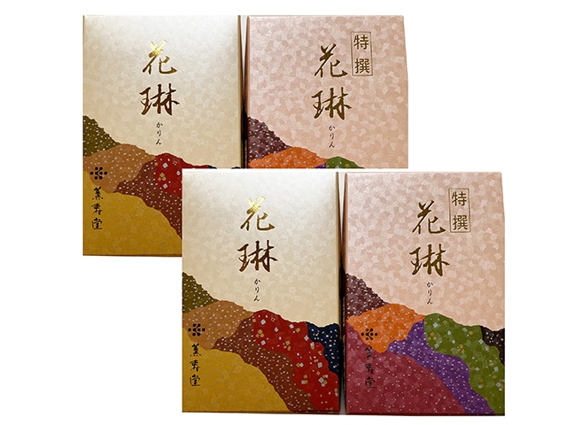 薫寿堂　お線香　ミニ寸セット(花琳・特撰花琳　各2箱)