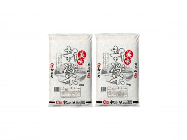 美味 新潟米 10kg　5kg×2袋