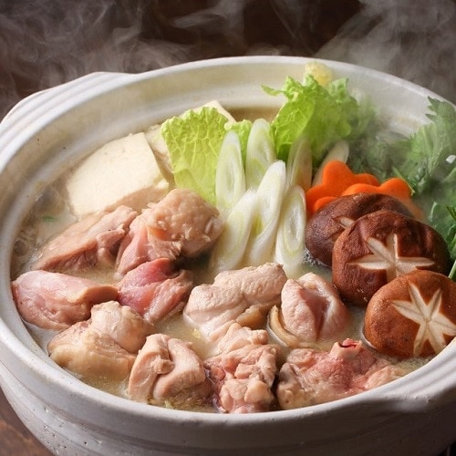 道の駅むなかた限定 本場博多料亭の味 むなかた鶏の水炊き 骨付きももぶつ切り付き 3～4人前