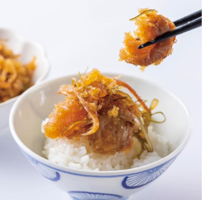 道の駅しかべ間歇泉公園限定 「ごはんにあうしかべ」シリーズ しかべ松前漬け(帆立) 250g