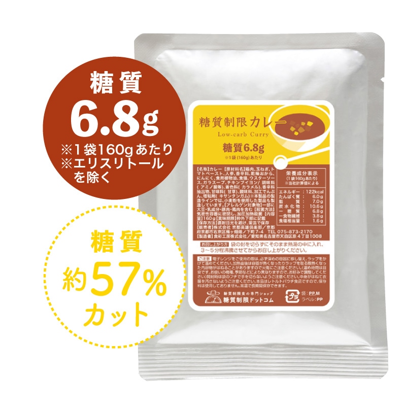 糖質制限 カレー【ドットコム】【常温】