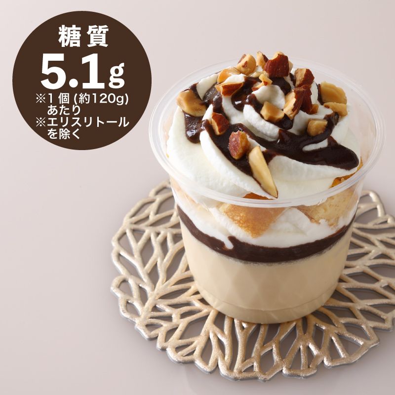 糖質制限 ちょこぱふぇ【ドットコム】【冷凍】
