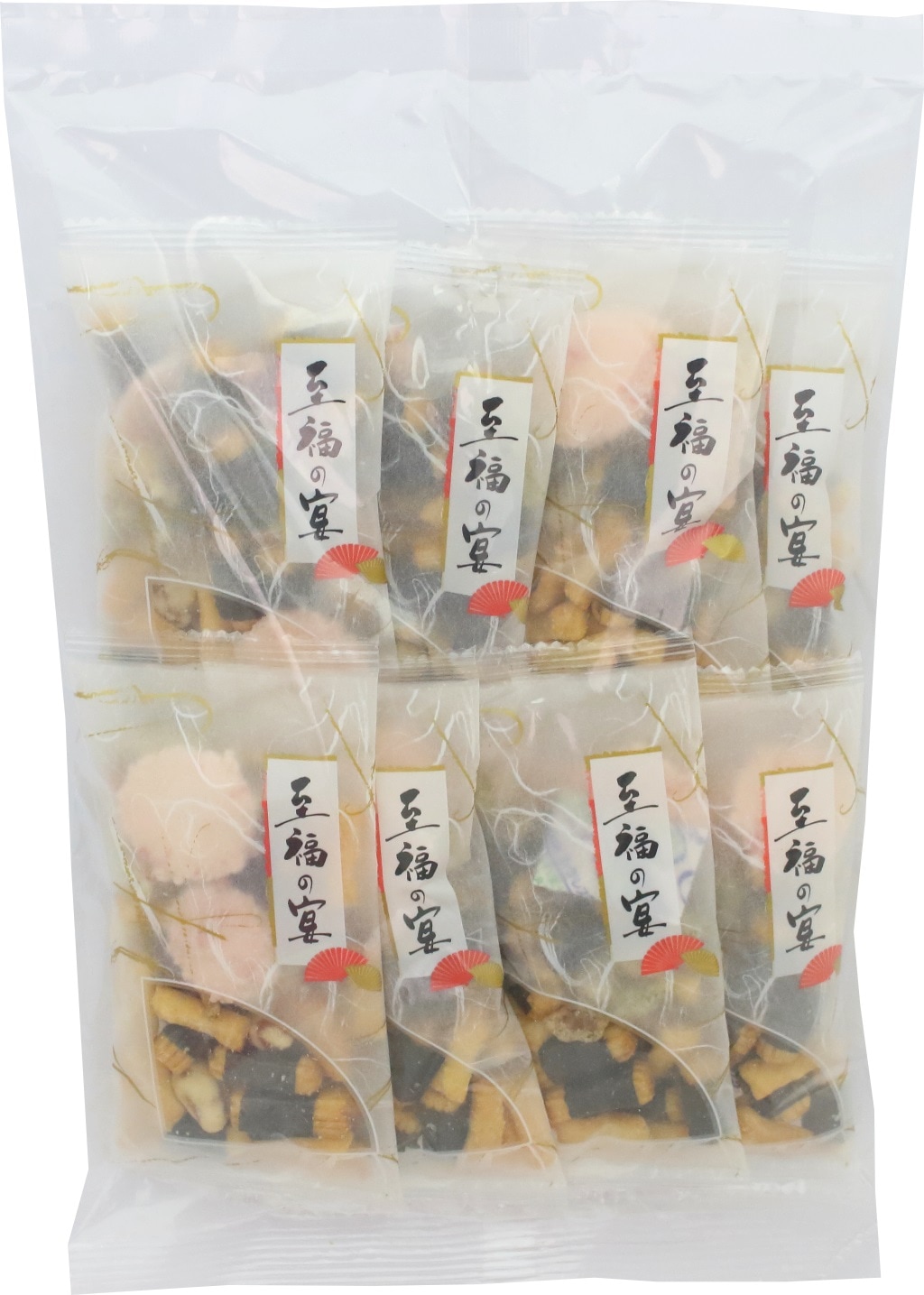 【あられ/おかき・せんべい・豆】至福の宴 (8袋)