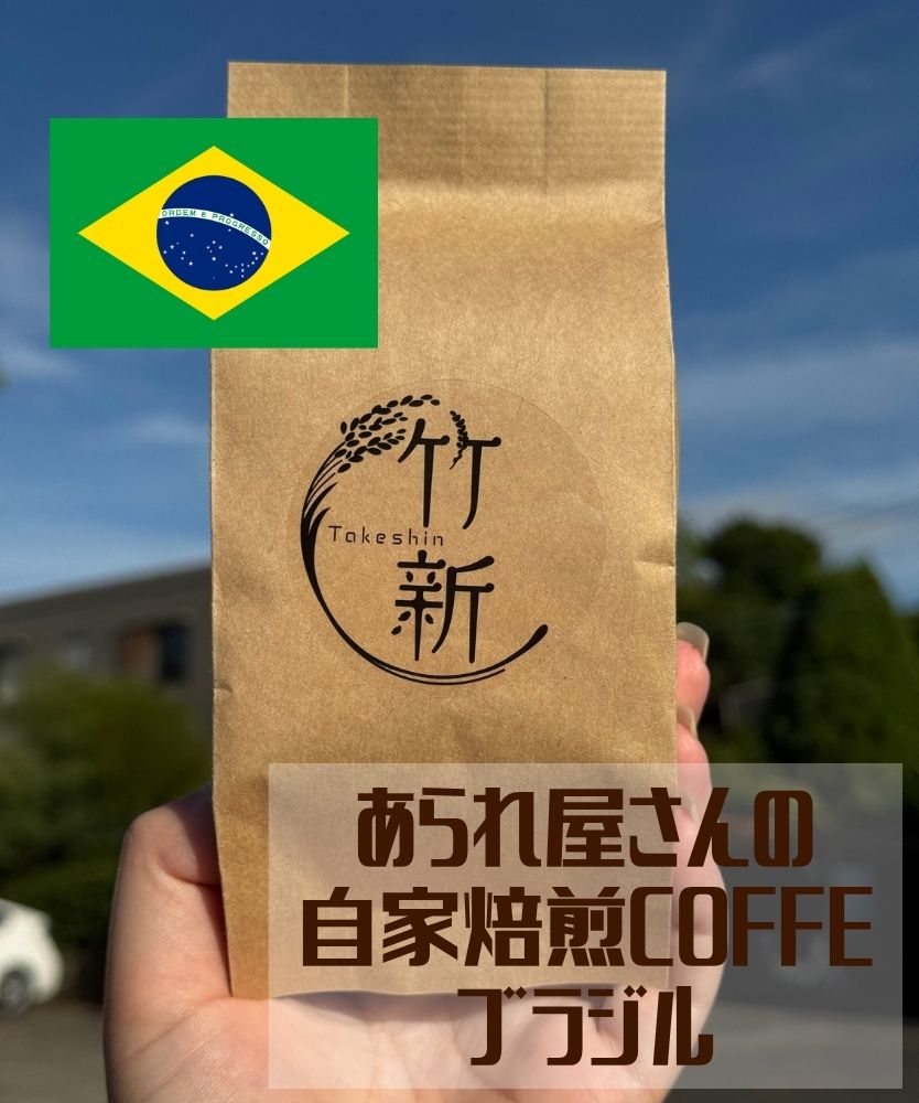 【自家焙煎/珈琲/ブラジル】ドリップコーヒー1杯分