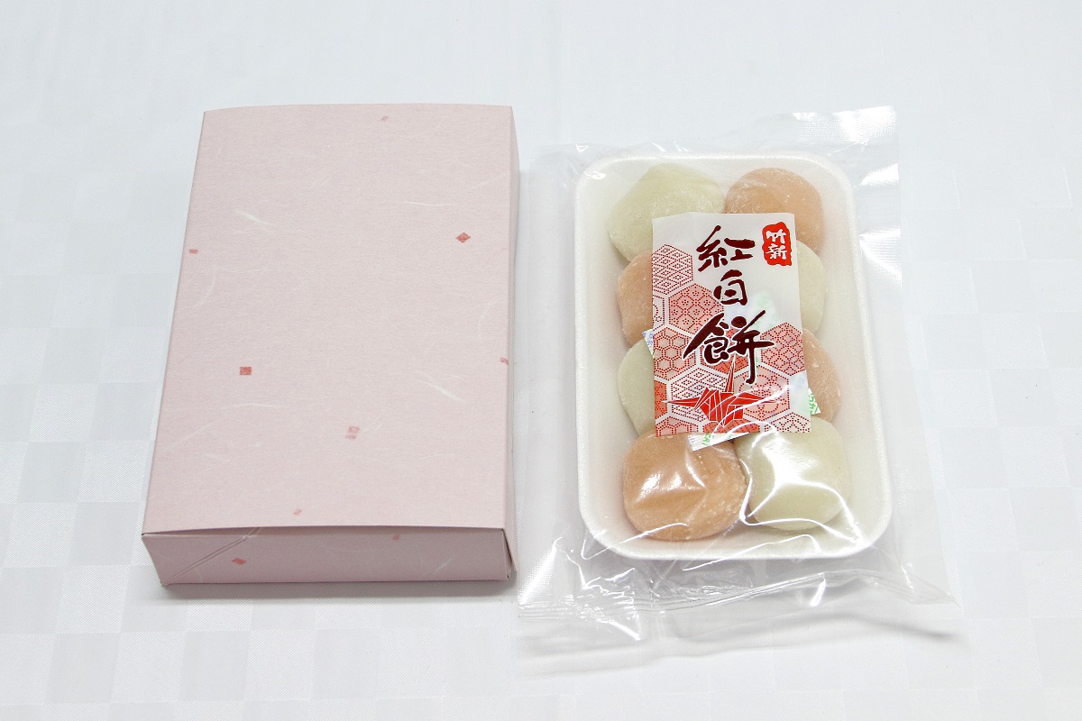 【進物/贈答用】 紅白餅 (箱入)