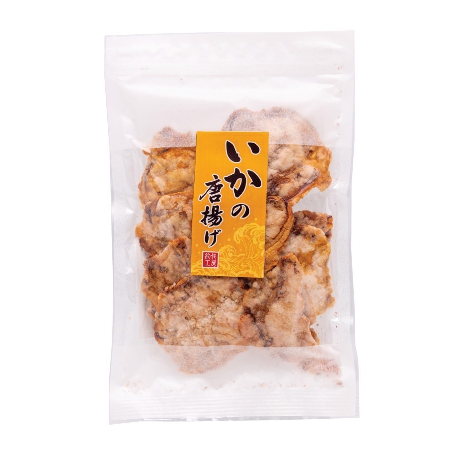 【せんべい】　いかの唐揚げ (60g)
