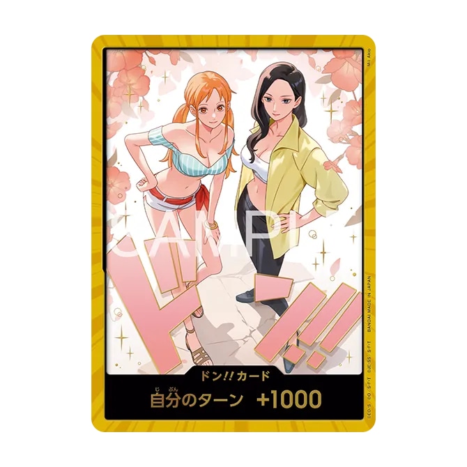 ドン!!カード】ナミ&ロビン（パラレル）（ONE PIECE HEROINES PRECIOUS