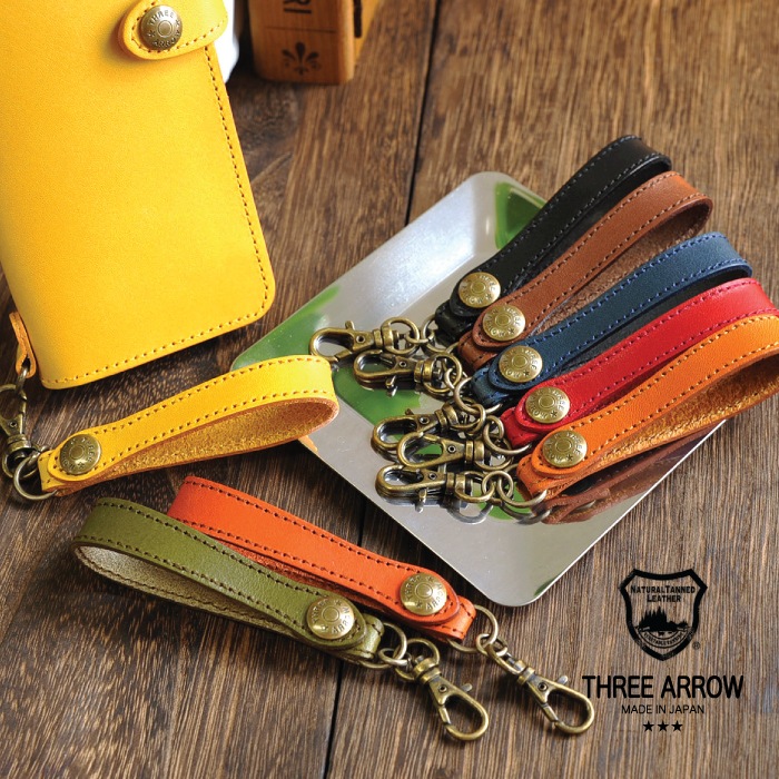 栃木レザー マルチストラップ | 雑貨 | Three ARROW