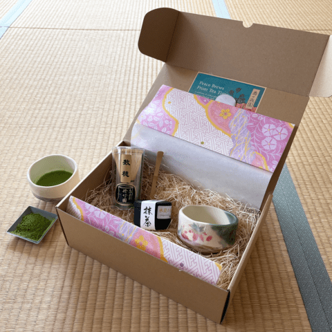 抹茶ギフトBセット【茶碗織部】