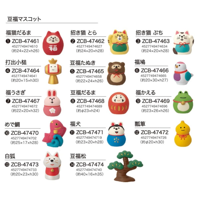 concombre 豆福マスコット（72個入） | その他（Other） | TOYS VENDOR