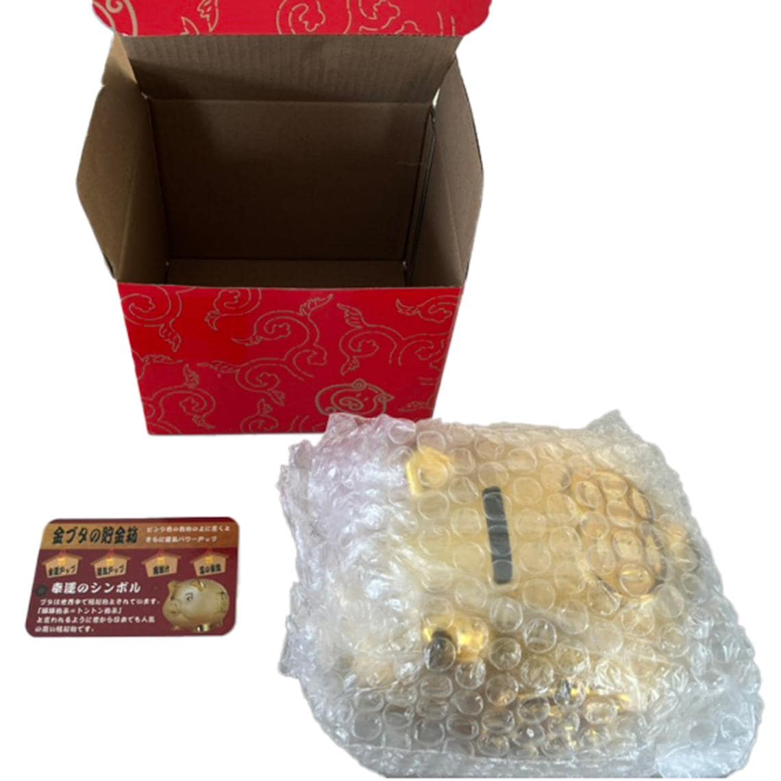 幸運な金のブタ貯金箱（30個入） | 貯金箱（Savings box