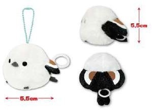 ぬいぐるみ」ふくふくシマエナガぷちぶるマスコットBCシマちゃん（80個