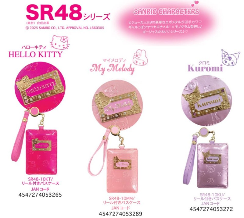 サンリオ　セット売り〜KR サンリオキャラクターズ ケース&ステッカーセット チェキケース