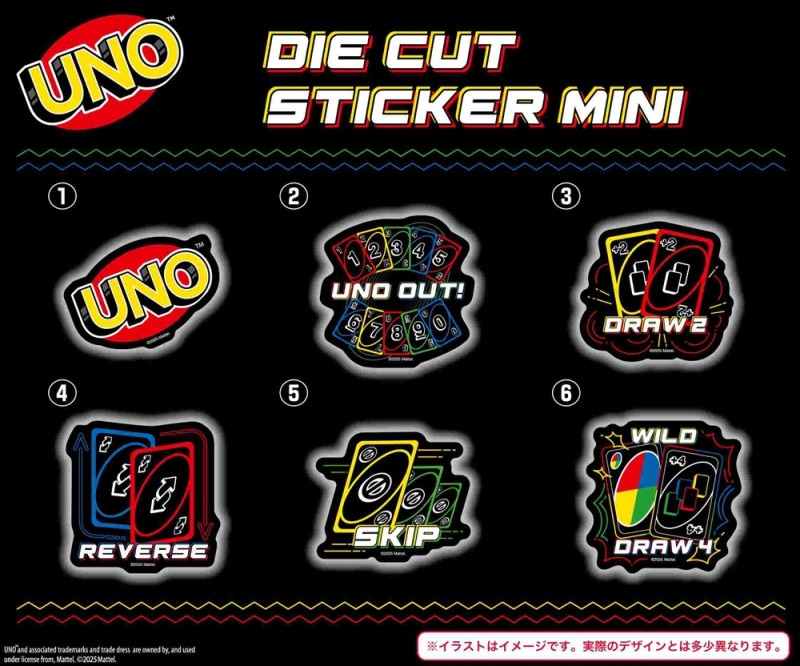 UNO ダイカットステッカーミニ（120個入） | その他（Other） | TOYS