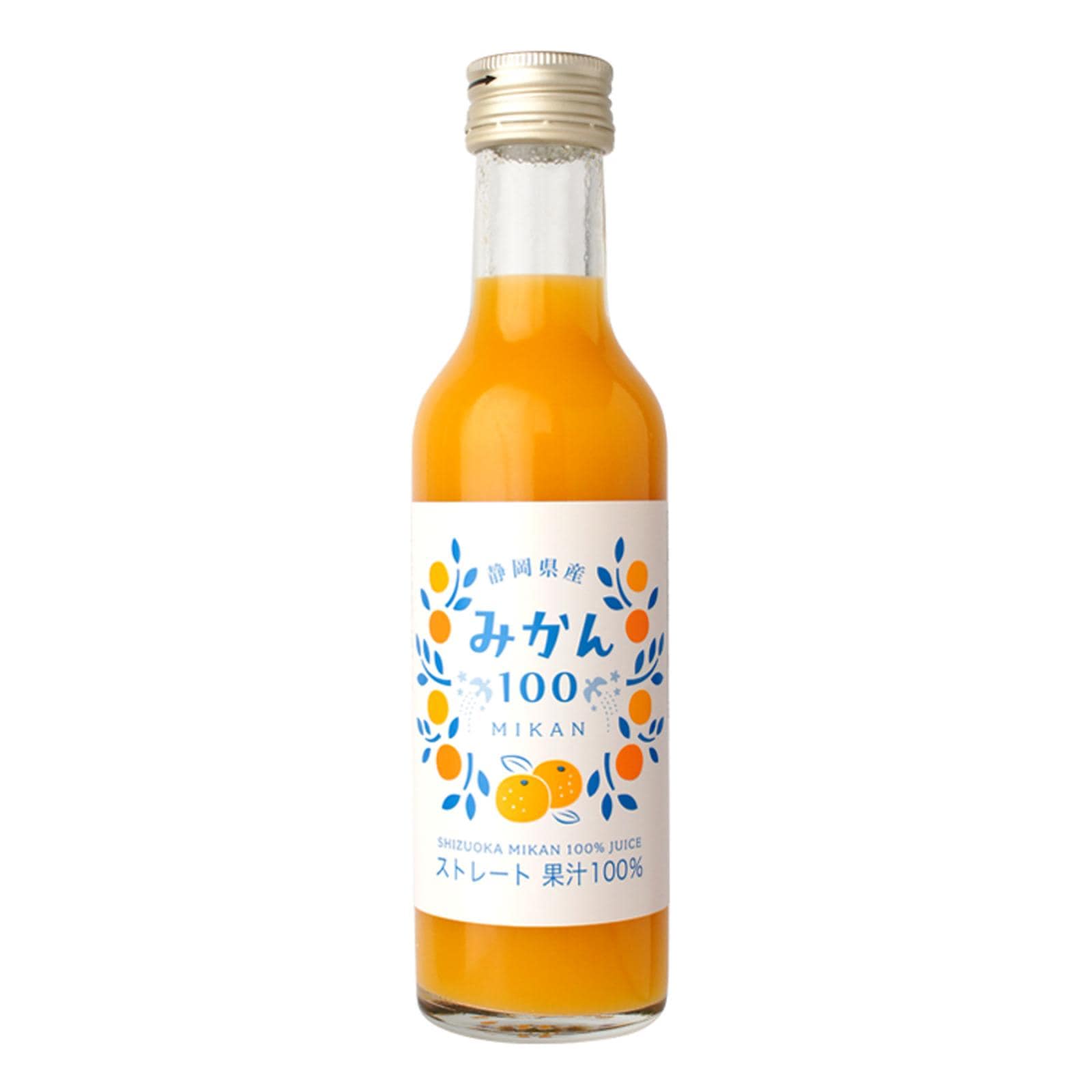 愛媛県産 温州みかんジュース ストレート果汁100％ 8本入り 静岡県産みかん100%（ストレート果汁）200ml（80個入） | 飲料（drink