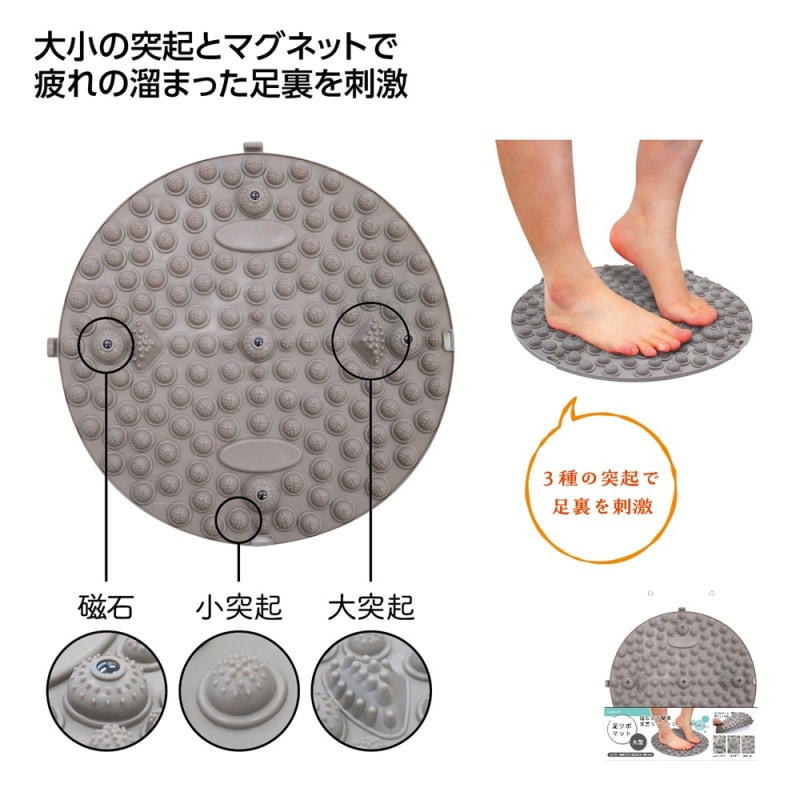 足ツボマット 丸型（40個入） | ヘルスケア（Healthcare） | TOYS