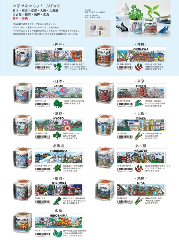 栽培セット」お芽でたおちょこ JAPAN（36個入） | その他（Other