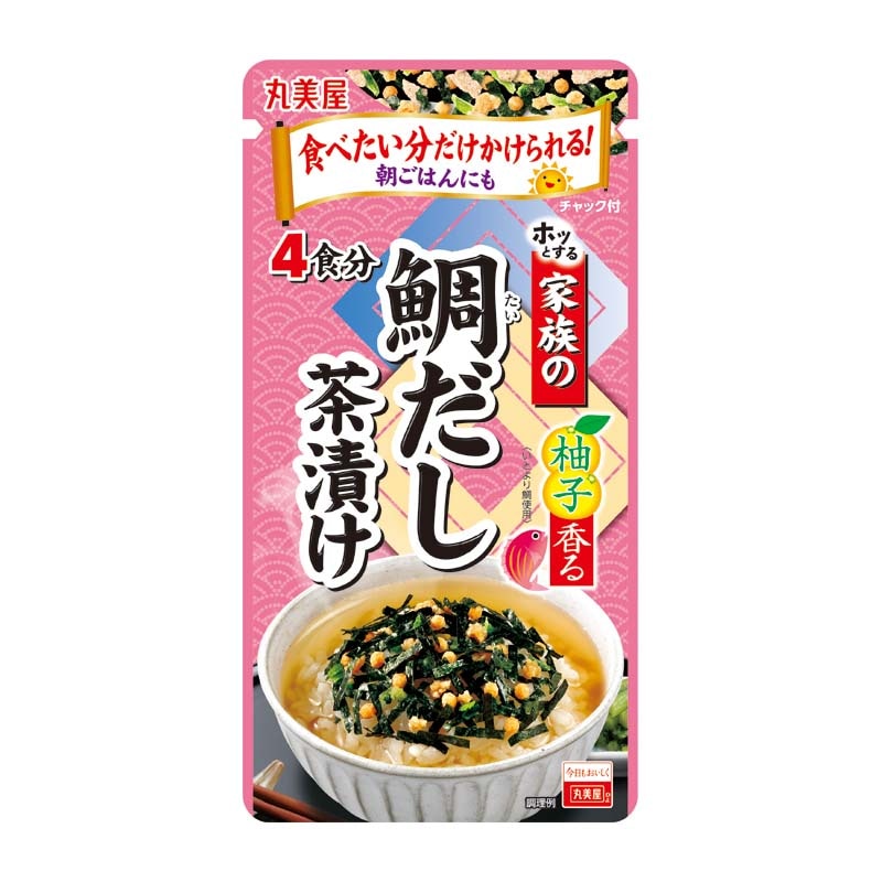 家族の柚子香る鯛だし茶漬け[5袋セット] ｜丸美屋 通販くらぶ