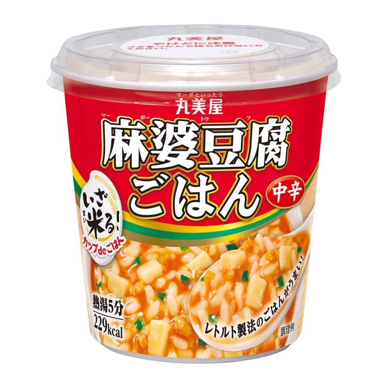 カップdeごはん いざ米る＜麻婆豆腐ごはん中辛＞[6個セット] ｜丸美屋