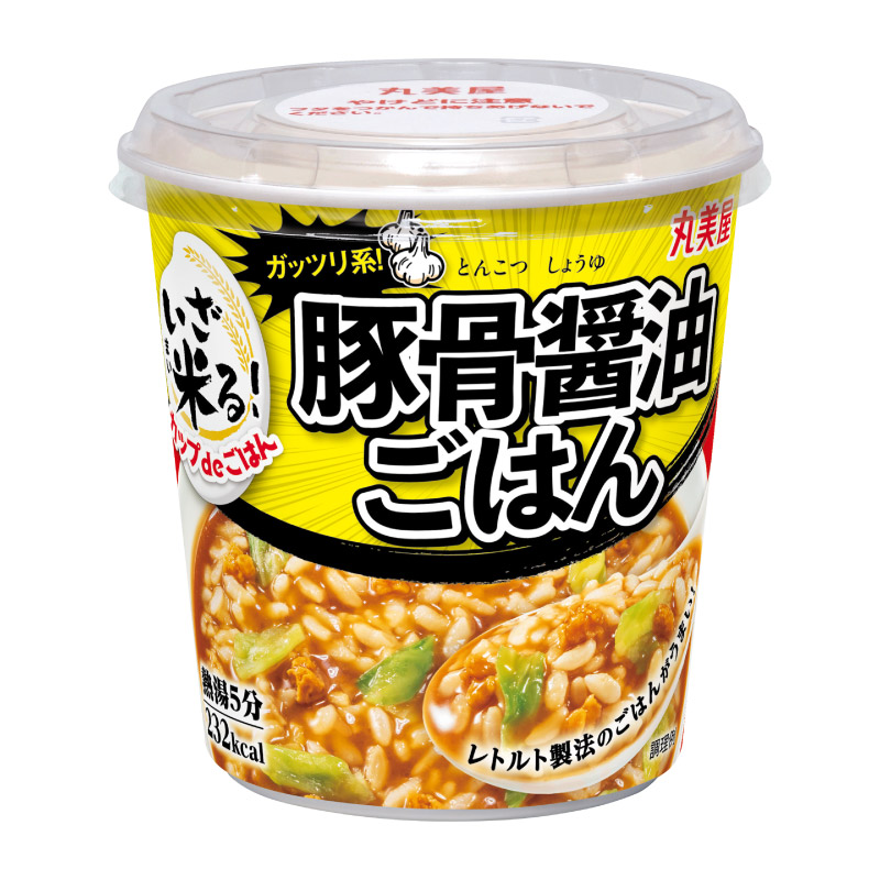 カップdeごはん いざ米る＜豚骨醤油ごはん＞[6個セット] ｜丸美屋 通販